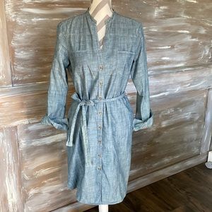 Brooks Brothers denim shirt dress size 8